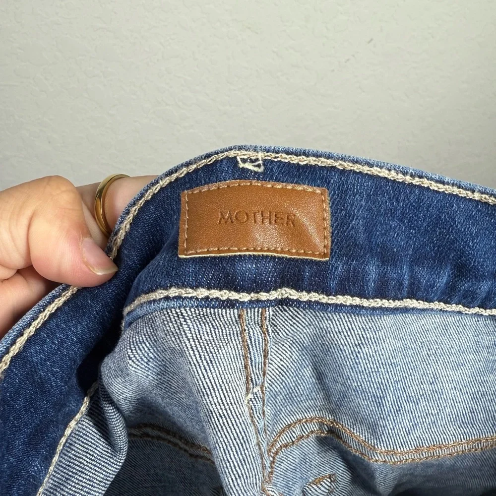 Mother The Stunner Ankle Fray Size 27 - Picture 5 of 8